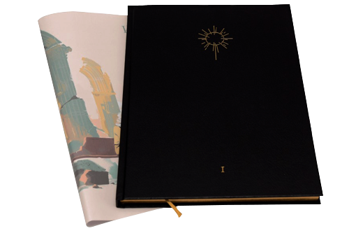 Kunstleder ist der beste Stoff für Hardcover-Bücher.
