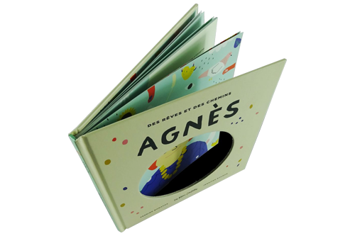 Individueller Kinderbuchdruck mit Stanzung