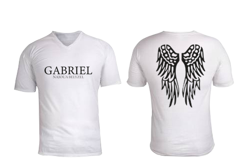 Die Box enthält ein T-Shirt mit Siebdruck